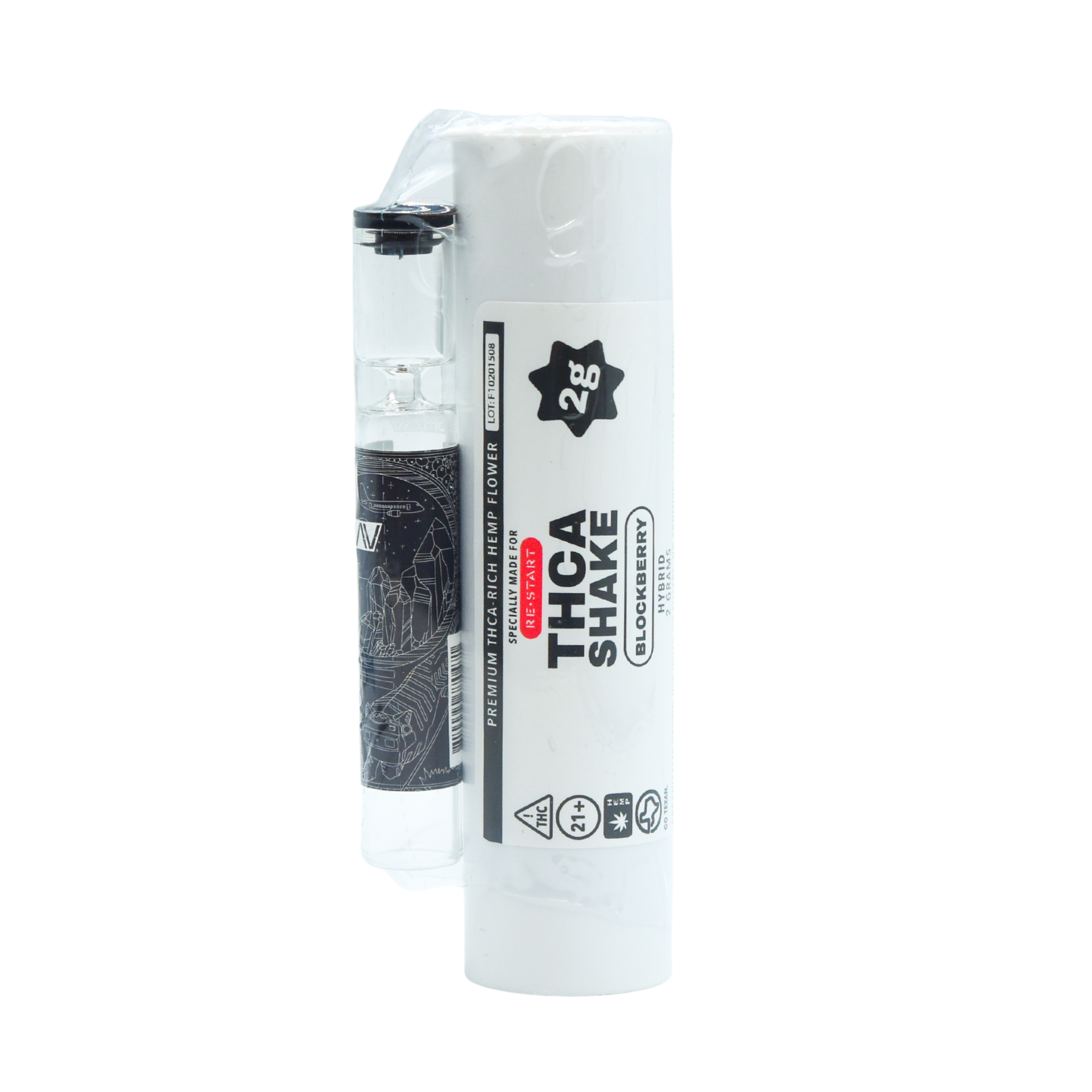 THCA Flower Shake 2G (S) Blockberry + Grav Taster